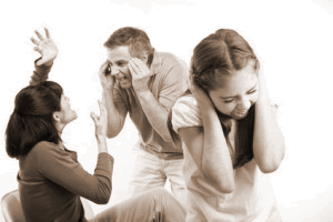 parents fighting