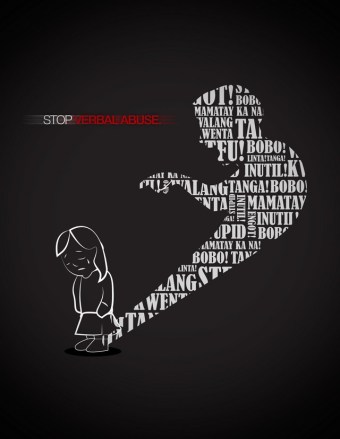 verbal abuse to a child